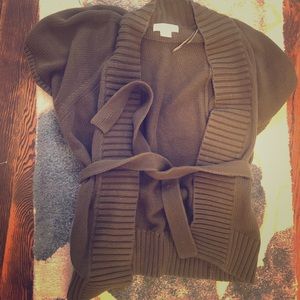 Michael Michael Kors short sleeve belted cardigan